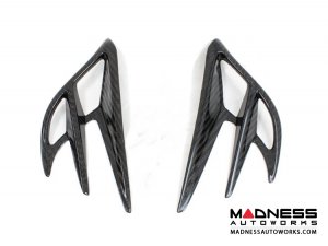 Alfa Romeo 4C Carbon Fiber Rear Extreme Air Extractor Set - Spyder